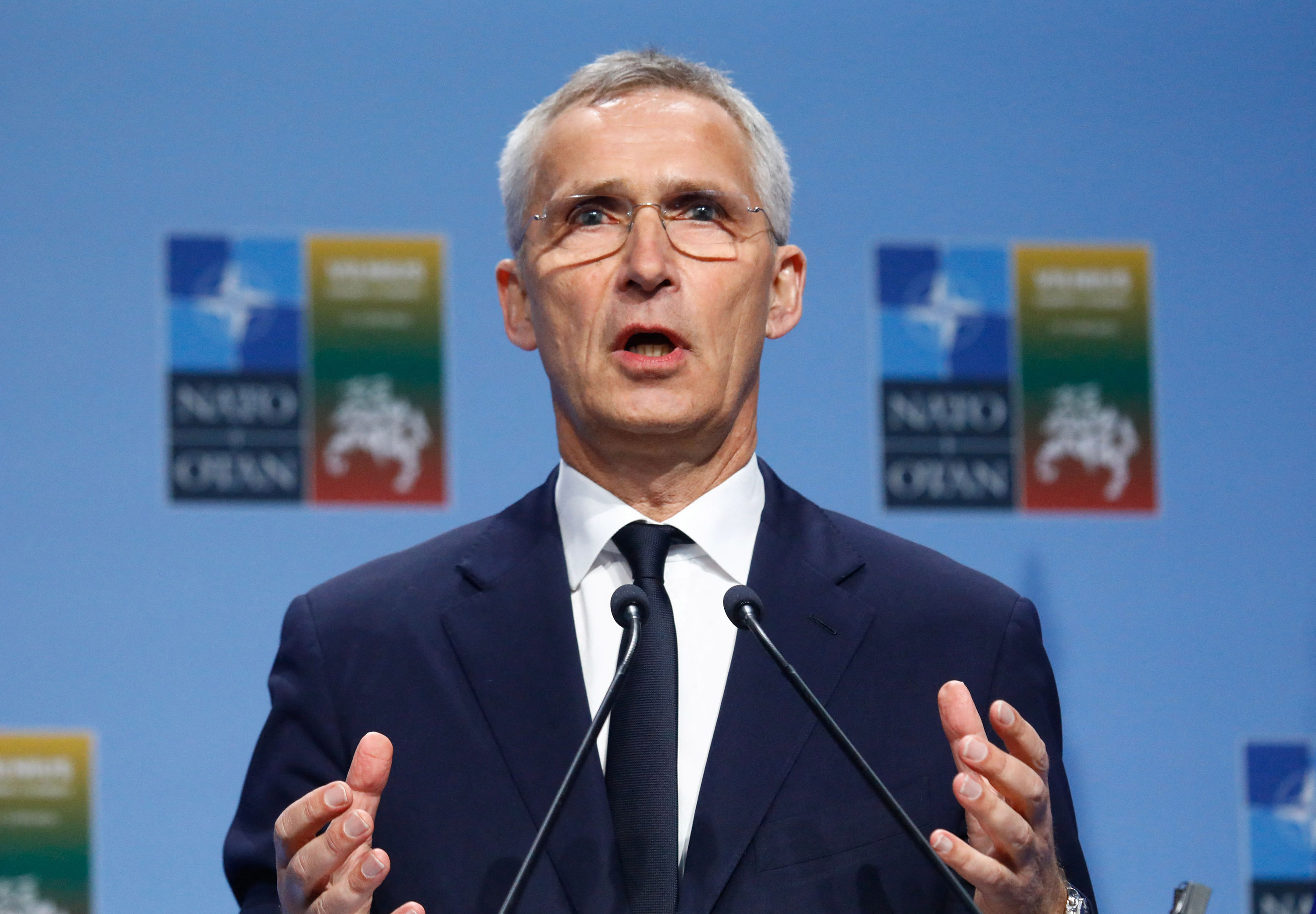 NATO head says Putin victory is "biggest risk" of war in Ukraine
