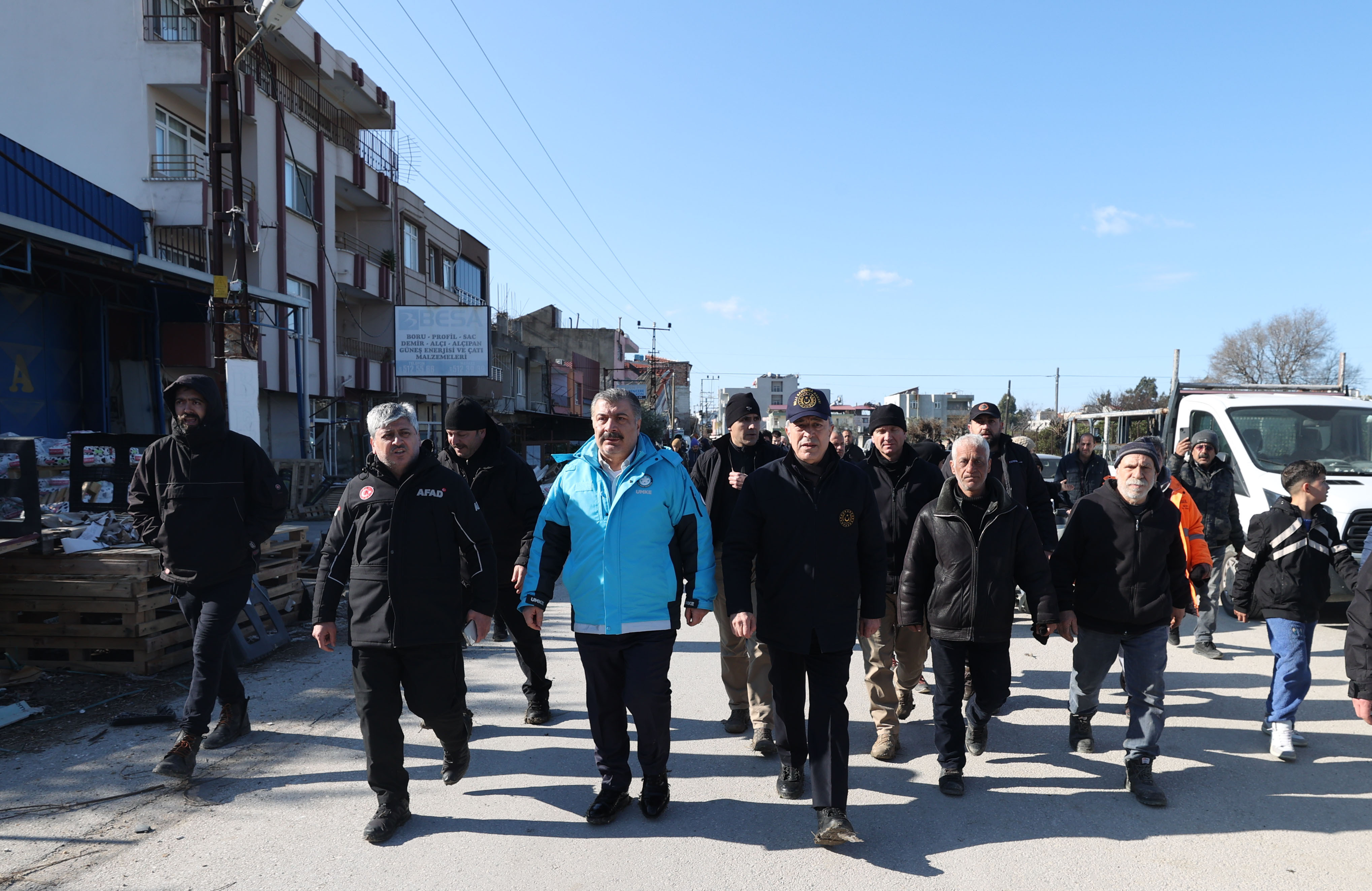 Turkey has set up scores of field hospitals across 10 provinces