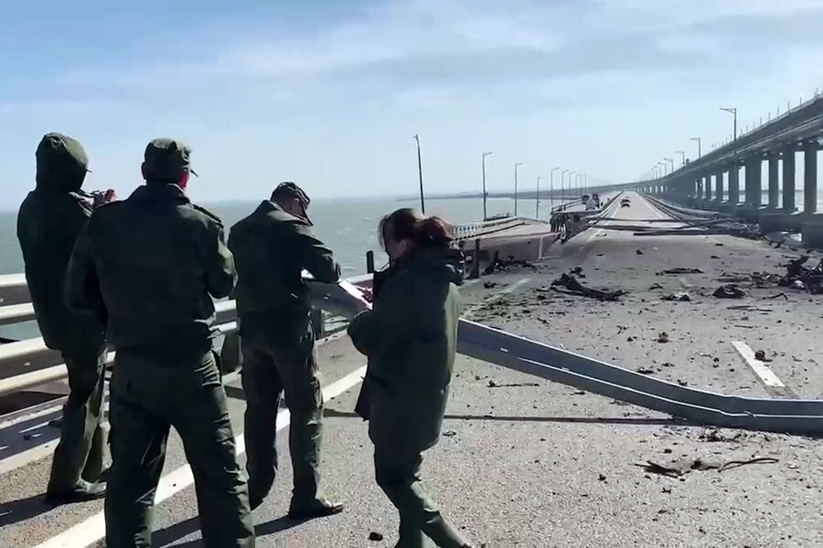 ყირიმის ხიდის აფეთქების შემდეგ საბორნე კავშირის ორგანიზებას ცდილობენ