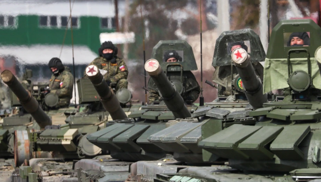 CIT: российские военные разбили лагерь в 250 км от границы с Украиной