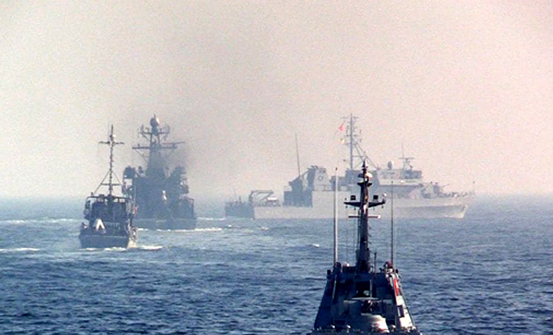 Флот Украины начал учения в Черном море