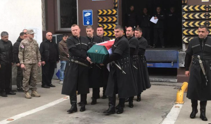 Тело погибшего в Украине Аркадия Касрадзе доставили в Грузию