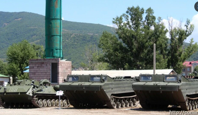Минобороны России передало военную технику югоосетинской армии