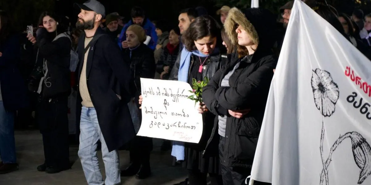 По всей Грузии проходят акции в 100-ый день протестов