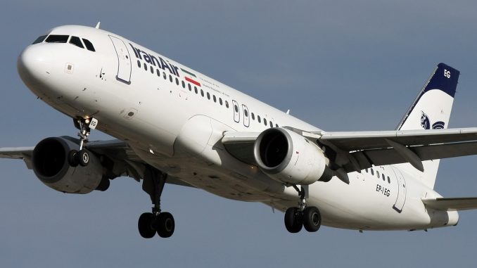 Iran Air остановила полеты в Европу из-за новых санкций против Тегерана