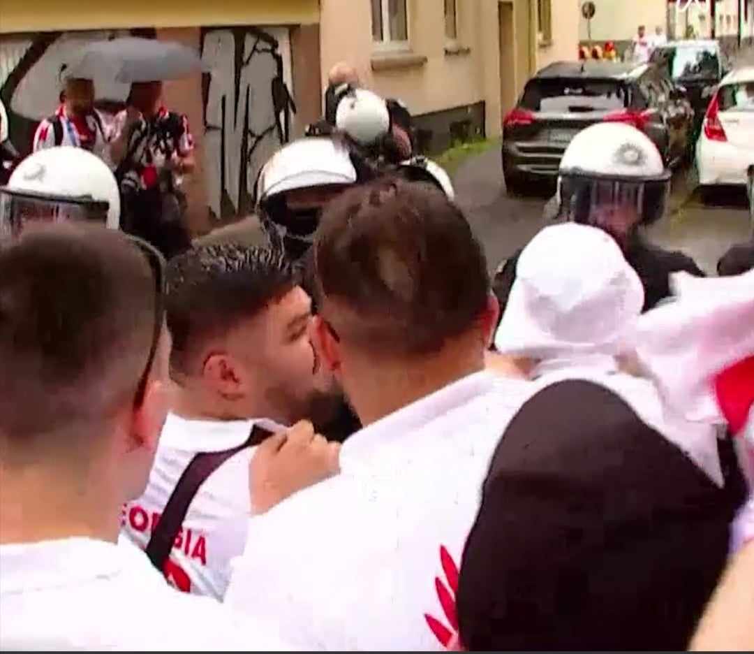 დორტმუნდში ქართველი ქომაგი დააკავეს