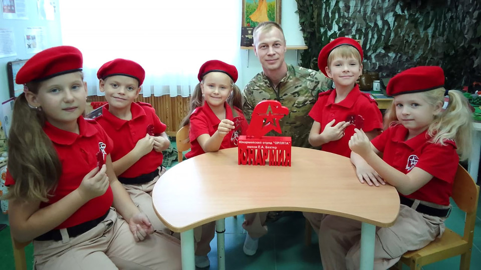В Ростовской области в «Юнармию» начали принимать детсадовцев