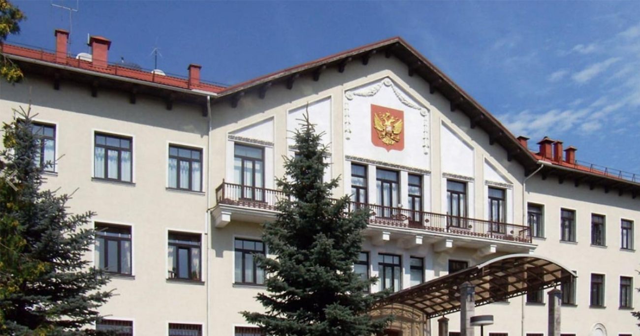 ვილნიუსში რუსეთის საელჩოს "მოლოტოვის კოქტეილები" ესროლეს