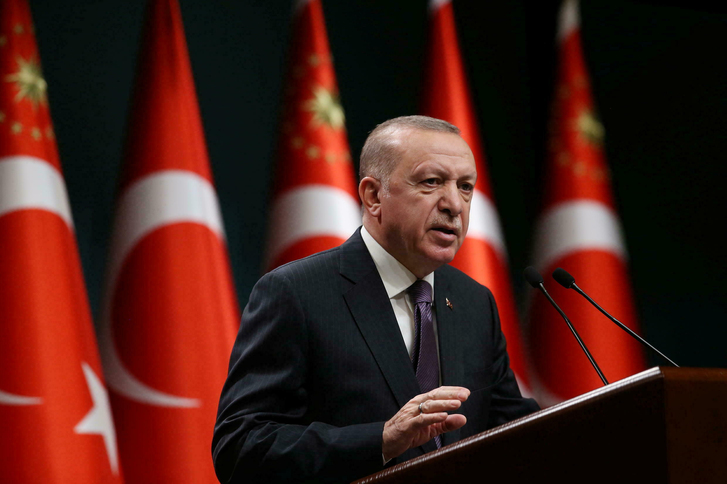 Turkey’s Erdogan U-turns on threat to expel Western ambassadors